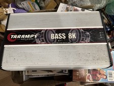 USADO - TARAMPS BASS 8K amplificador 8.000 Watts RMS - 1 OHM comprar usado  Enviando para Brazil