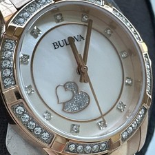 Bulova womens crystal for sale  Huntington Beach