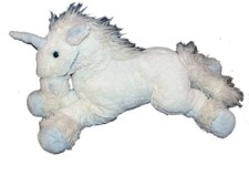 Peluche licorne blanche d'occasion  France