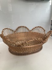 Vintage wicker oval for sale  FAREHAM