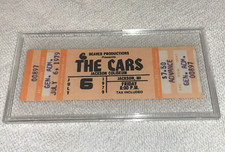 THE CARS 1979 VINTAGE NÃO USADO CONCERTO SHOW INGRESSO RIC OCASEK BENJAMIN ORR Ephemera comprar usado  Enviando para Brazil