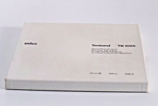 Genuine braun tb1025 d'occasion  Expédié en Belgium