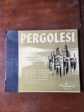 PERGOLESI: 4 Concerti For Orchestra Westminster ORIG 1951 WL 4001&2 Vinyl LPs segunda mano  Embacar hacia Mexico