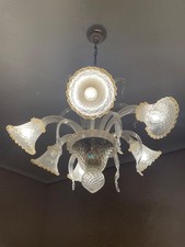 Lampadario vetro stile usato  Scicli