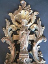 Antica acquasantiera ottone usato  Ponderano
