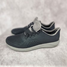 Tênis Crocs Lite Ride Pacer masculino 8 preto água com cadarço 204967 conforto comprar usado  Enviando para Brazil