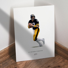 Terry bradshaw poster for sale  Longview