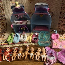 Lote de Muñecas y Accesorios Baby Born Sorpresa Biberón Casa Juego segunda mano  Embacar hacia Mexico