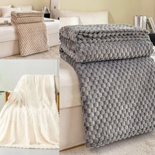 Fleece blanket sofa for sale  LONDON