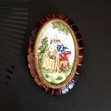 Broche ancienne miniature d'occasion  Saint-Cloud