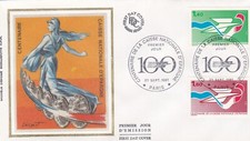 1981 fdc centenaire d'occasion  Mortagne-du-Nord