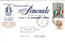 Lettera 29.7.77 affr. usato  Mantova