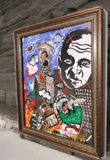 Quadro tecnica mista usato  Zibido San Giacomo