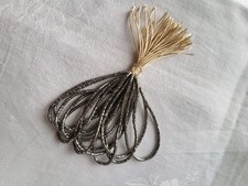 Perles anciennes métal d'occasion  Sainte-Bazeille