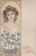 C.P.A. - Art Nouveau - OLIBET - Biscuit " Crème-Beurre " Buste de Femme - 1900 - comprar usado  Enviando para Brazil