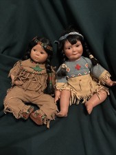 Porcelain american indian for sale  Morganville