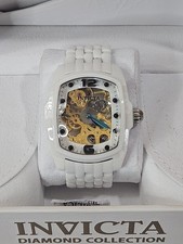 Invicta Lupah relógio mecânico branco cerâmica 48 mm estojo e pulseira mostrador esqueleto comprar usado Invicta Lupah relógio mecânico branco cerâmica 48 mm estojo e pulseira mostrador esqueleto comprar usado  Enviando para Brazil