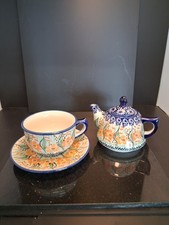 Vintage polish pottery for sale  East Granby