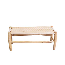 Solid wood bench for sale  LONDON