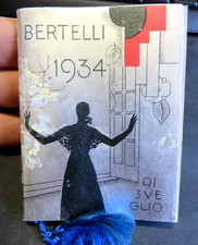 Calendarietto barbiere bertell usato  Albenga