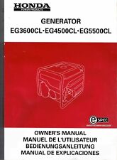 Honda generator owner for sale  UK
