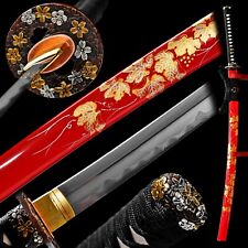 Obra-prima Honsanmai argila temperamento afiado samurai japonês Katana espada folha de bordo comprar usado  Enviando para Brazil