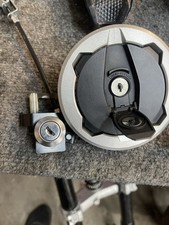 19-25 Kawasaki Ninja ZX6R ZX636 conjunto de trava interruptor de ignição tampa de gás chave de bloqueio de assento comprar usado  Enviando para Brazil