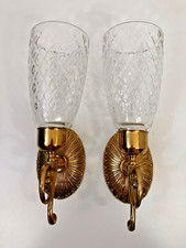Pair brass wall for sale  Raleigh
