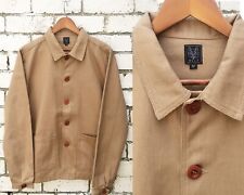 Jaqueta de trabalho estilo anos 60 deserto areia bege algodão sarja - P M L XL 2XL 3XL comprar usado  Enviando para Brazil