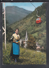 Cartolina costume alagna usato  Italia