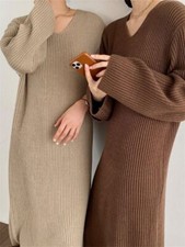Usado, Suéter feminino vestido de malha vestidos femininos inverno manga longa suéteres outono comprar usado  Enviando para Brazil