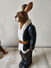 Wooden jointed bunny for sale  Racine