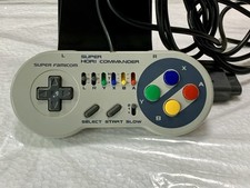 Usado, Controle HORI Fighting Commander HSJ-11 cinza Super Famicom SNES Japão TESTADO comprar usado  Enviando para Brazil