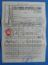 658 tessera annonaria usato  Cagliari