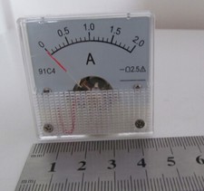 Ammeter analogue. panel for sale  HARROW