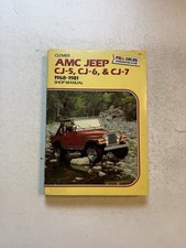 Jeep CJ-5 CJ-6 CJ-7 4X4 1968-1981 Loja Serviço Reparo Manual Diagramas de Fiação Faça Você Mesmo comprar usado Jeep CJ-5 CJ-6 CJ-7 4X4 1968-1981 Loja Serviço Reparo Manual Diagramas de Fiação Faça Você Mesmo comprar usado  Enviando para Brazil