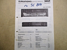Service manual grundig gebraucht kaufen  Poppenricht