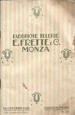Fabbriche telerie frette usato  Sezzadio