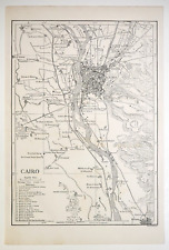 Cairo egypt map for sale  Greenville