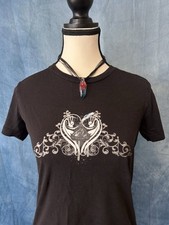 Camiseta Feminina Y2K Next Level Hersheys Kisses Grunge Emo Tamanho Médio, usado comprar usado  Enviando para Brazil
