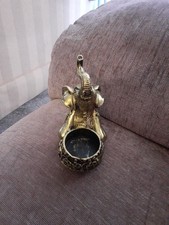 Gold coloured elephant for sale  DERBY