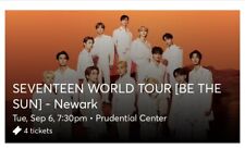Tickets seventeen prudential for sale  Jermyn