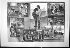 Antique old print for sale  UK