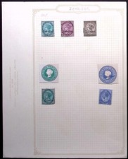 Zanzibar 1895 queen for sale  TAMWORTH