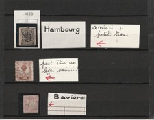 Timbres allemagne hambourg d'occasion  Genillé