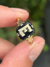 9ct gold onyx ring for sale  BRIGHTON