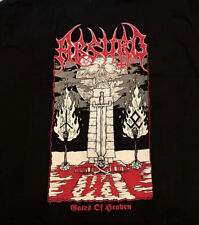 Camiseta Absurd Gate Of Heaven manga curta algodão preta tamanho P a 5XL BT270 comprar usado  Enviando para Brazil