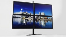 MULTI TELA DVI-HDMI MONITOR DE NEGOCIAÇÃO QUAD FULL HD PACOTE DE CONFIGURAÇÃO 4 x 22" comprar usado  Enviando para Brazil