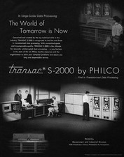 Computador de processamento de dados Philco Transac S-2000 AMANHÃ É AGORA 1959 anúncio impresso comprar usado  Enviando para Brazil