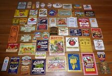 55 ATACADO VINTAGE C1910-1950 RÓTULOS CHARLATÃO MEDICINA COSMÉTICA GARRAFA DE CERVEJA CAIXA comprar usado  Enviando para Brazil